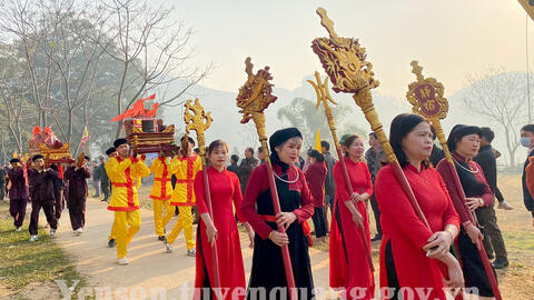 Lễ hội đình làng Minh Cầm - nơi lưu giữ những nét đẹp truyền thống