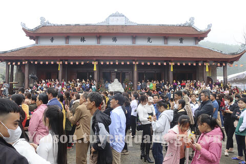 Khai hội chùa Phật Lâm