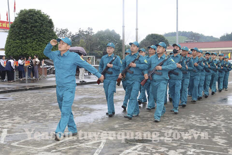 Yên Sơn kỷ niệm 89 năm Ngày truyền thống lực lượng Dân quân Tự vệ (28/3/1935 - 28/3/2024)