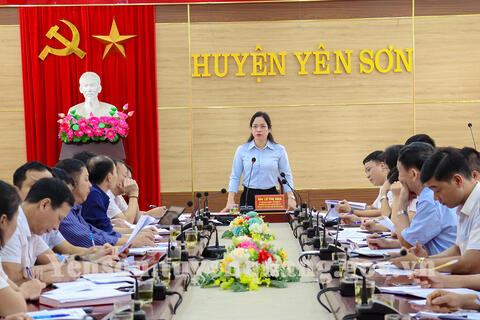 Hội nghị Ủy Ban MTTQ Việt Nam huyện Yên Sơn lần thứ 2, nhiệm kỳ 2024-2029