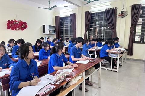 Tích cực ôn tập thi tốt nghiệp THPT năm 2024 tại huyện Yên Sơn