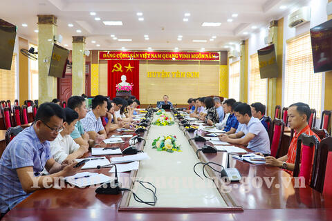 Hội Nông dân huyện Yên Sơn giao ban công tác Hội và phong trào nông dân quý I; triển khai nhiệm vụ quý II năm 2024